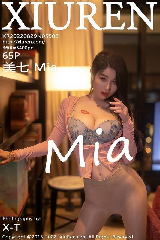 XiuRen秀人网 Vol.5506 美七Mia 完整版无水印写真