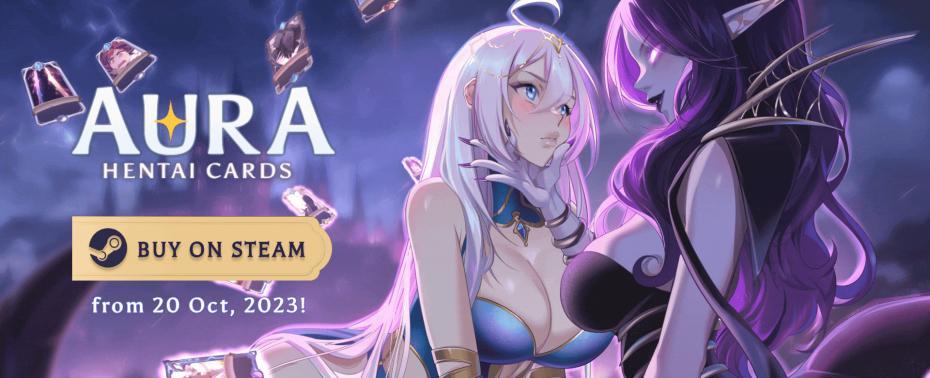 Aura: Hentai Cards (TopHouse Studio) [2023，ADV，ahegao，动画，大屁股，大奶，中出，幻想，后宫，异族，男主角，熟女，手机游戏，怪物女孩，点击，浪漫，沙盒，阴道性交, 安卓