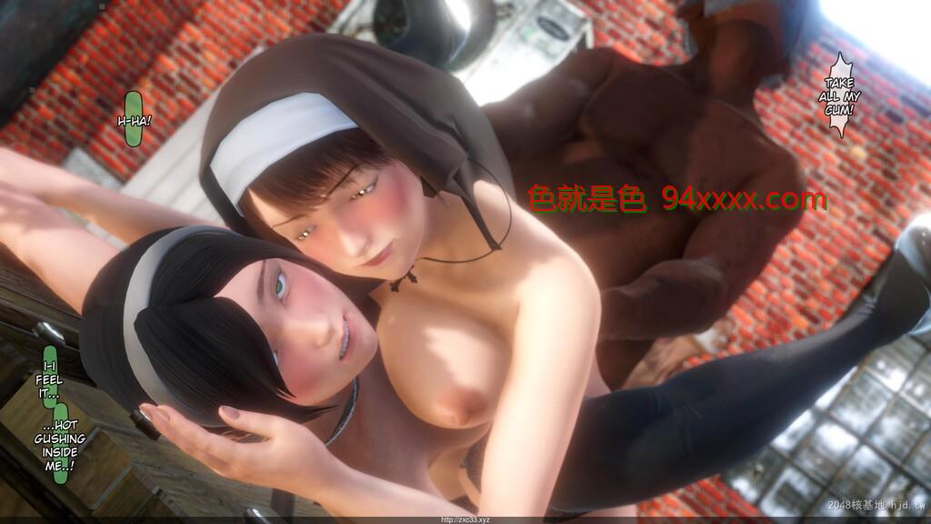 [中文][3D全彩]乞丐与修女送温暖3-2英漫未汉