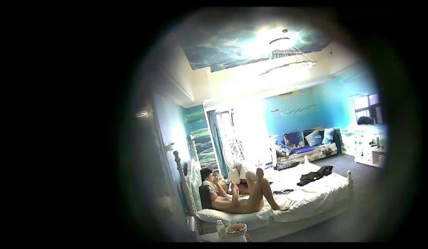 360度摄像头海洋主题酒店气质美女激情造爱