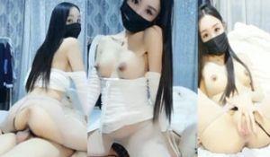 极品长腿大胸网红女神泡沫与粉丝激情啪全程女上骑乘