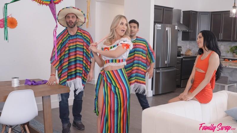 Andi Avalon，Bianca Bangs -Swapmoms Cinco de Mayo Pussy