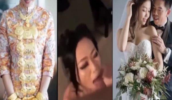 新婚之夜新娘居然给老公戴绿帽