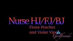Fiona Peaches，Violet Viper-护士HJ/FJ/BJ（1786场景＃1）