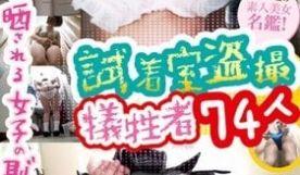 试着室盗撮 犠牲者74人 カメラに晒される女子の耻部
