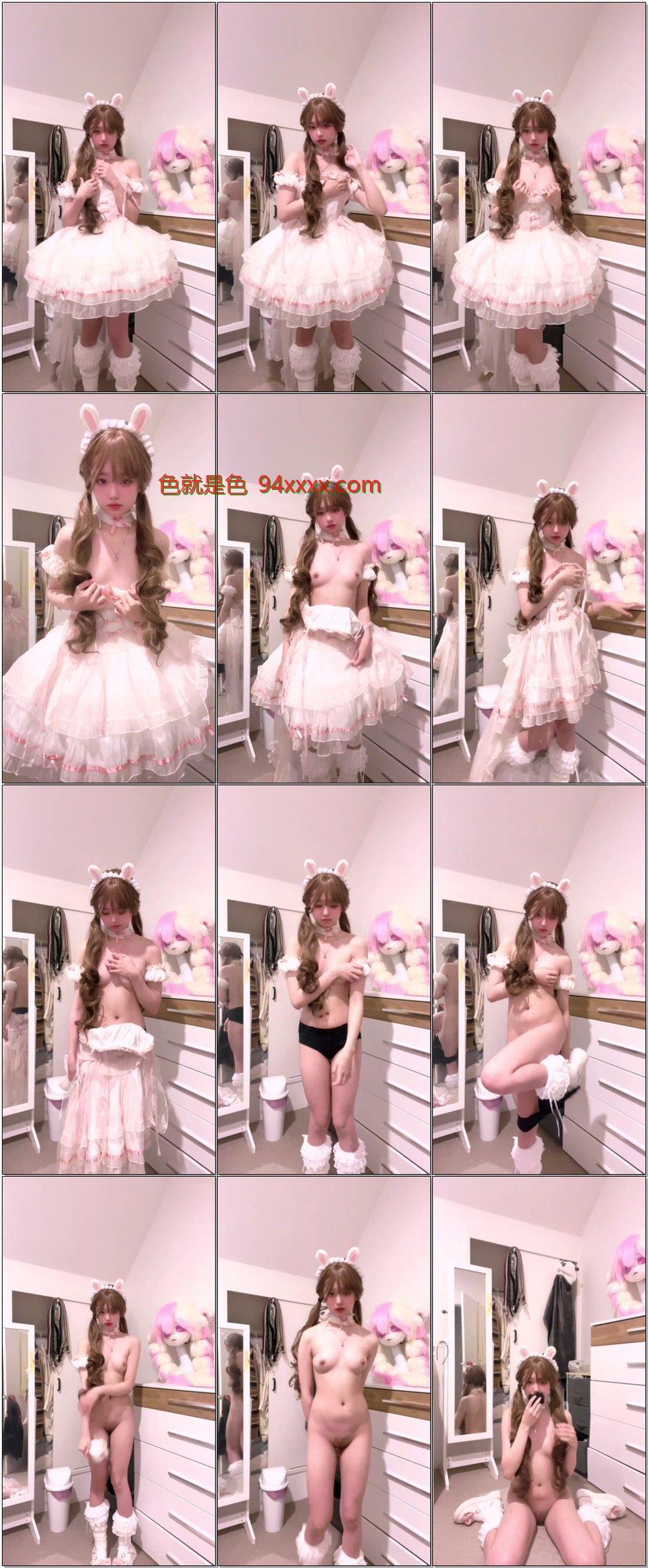 极品美少女穿着洛丽塔自慰流出，白瞎了那张初恋脸[129M]
