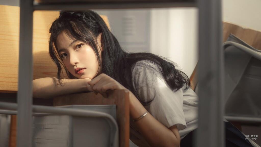 莫西少女-依然是课堂里的那个女生[29P]