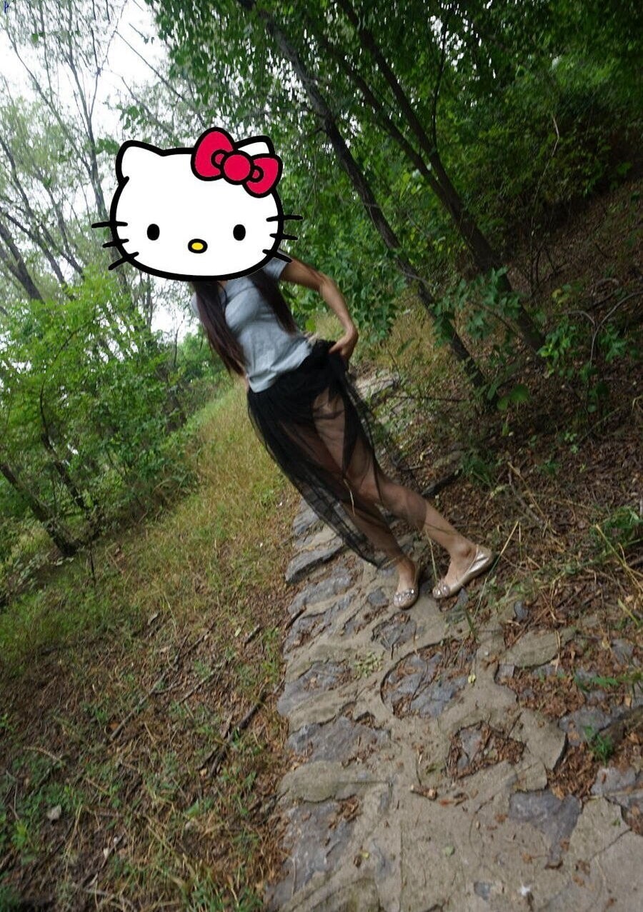 湿地公园人妻大胆露出