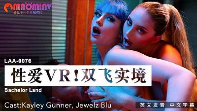 LAA0076 VR˫飡Kayley GunnerJewelz Blu ʽ֮ͬ